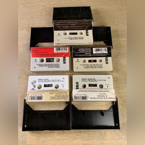Alabama‎ Cassette Lot Of 5 - Picture 4 of 5